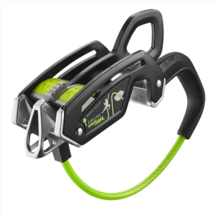 Edelrid GIGA JUL Sicherungsgerät 2-in-1-Modus 8,5–10,5 mm Seilkompatibilität – GoMilitar