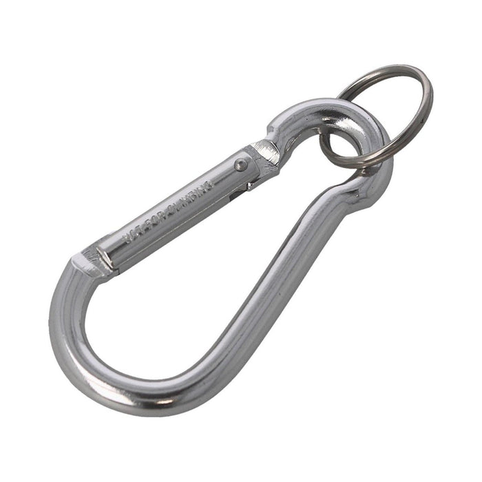 EDM Aluminium-Karabiner, 70 mm x 7 mm, leichter Clip-Haken, Schlüsselanhänger, mehrfarbig – GoMilitar