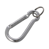 Carabiner in alluminio EDM 70mm x 7mm clip leggero clip multicolore