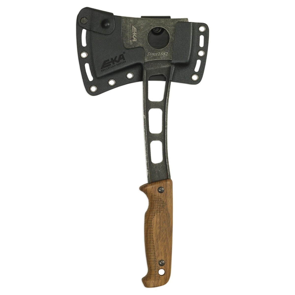 Hache légère EKA Brand HatchBlade W1 avec manche en micarta en acier inoxydable 12C27