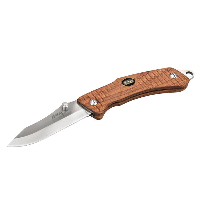 EKA Brand Swede 9 Klappmesser 57 HRC Edelstahl Feuerstarter Holzgriff – GoMilitar