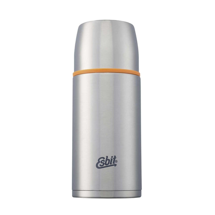 ESBIT Isolierflasche 750 ml aus mattem Edelstahl mit Wärmespeicherung hält Getränke bis zu 24 Stunden heiß oder kalt.