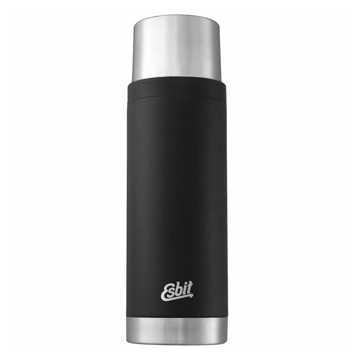 ESBIT SCULPTOR Isolierflasche, 1 l, BPA-frei, Edelstahl, auslaufsicher, Schwarz – GoMilitar