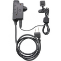 Earmor M52 PTT-Adapter Midland 2-poliges kabelgebundenes taktisches Headset-Kabel Schwarz