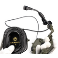 Adattatore per binario per casco EARMOR M16A ARC serie PLUS Protezione per l'udito Coyote Brown