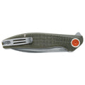 Fox Knives ARTIA BF-765 OD Klapptaschenmesser Drop Point Edelstahl D2