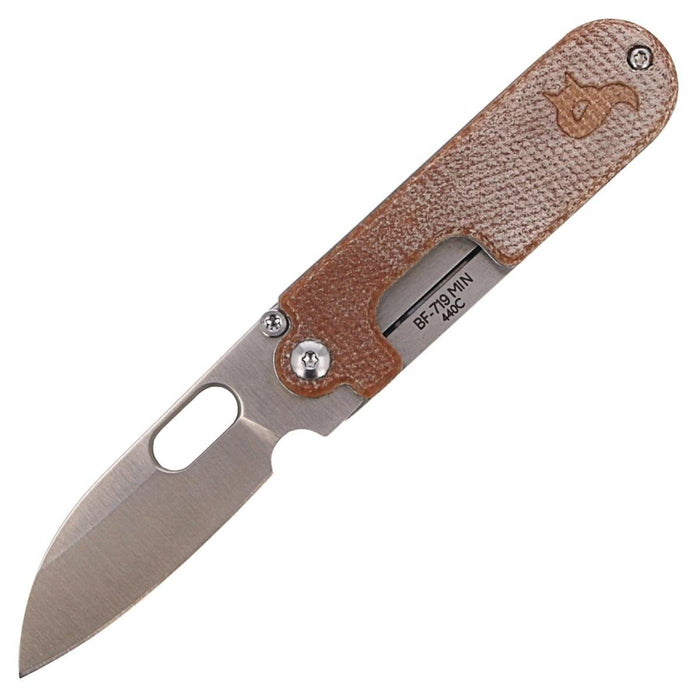Fox Knives BEAN GEN2 Klapptaschenmesser Micarta-Griff aus Edelstahl 440C - GoMilitar