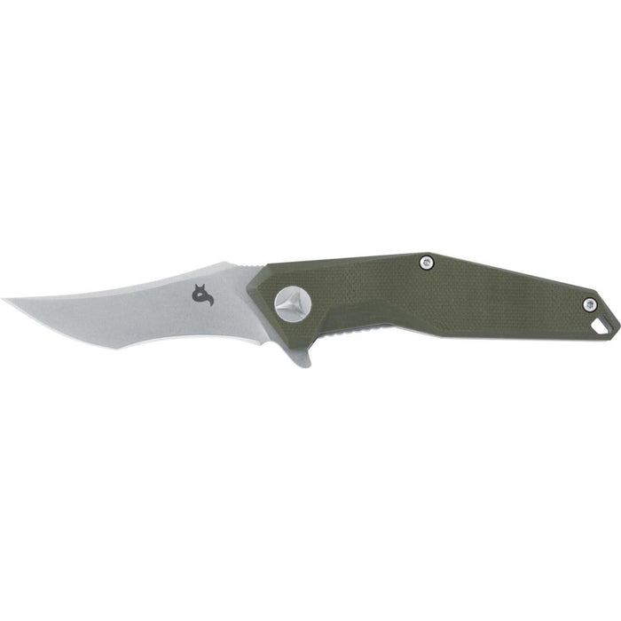 Fox Knives Fox Knives KRAVI SHAI Taschenmesser 440C Stone Washed G10 Grün 2,76 - GoMilitar