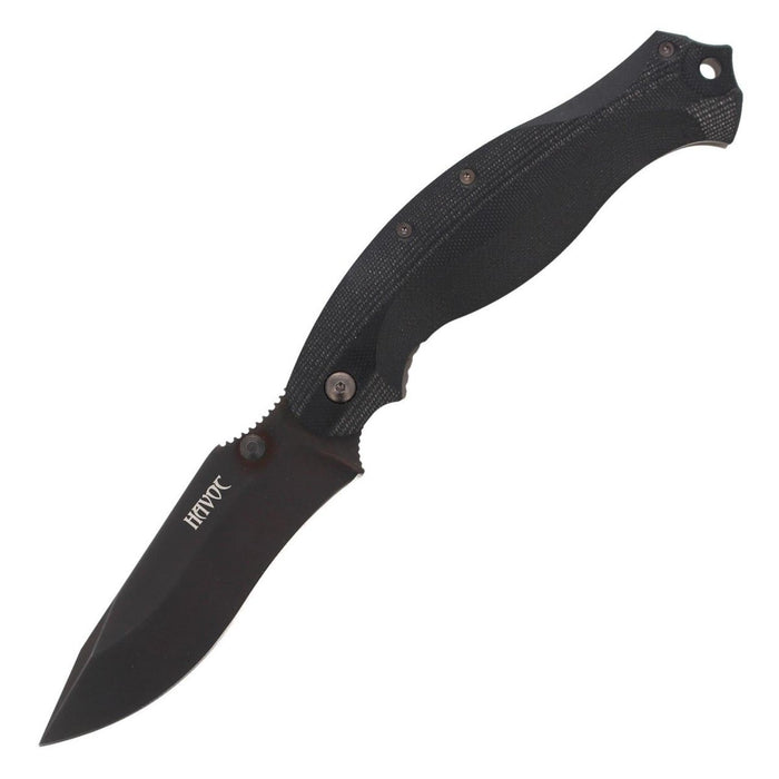 Fox Knives HAVOC Klappmesser Drop-Point-Klinge Titan-Framelock N690Co-Stahl – GoMilitar