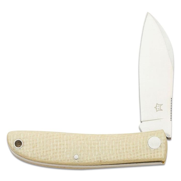 Fox Knives LIVRI Klapptaschenmesser 61 HRC M390 Stahl Schaffußform Micarta - GoMilitar