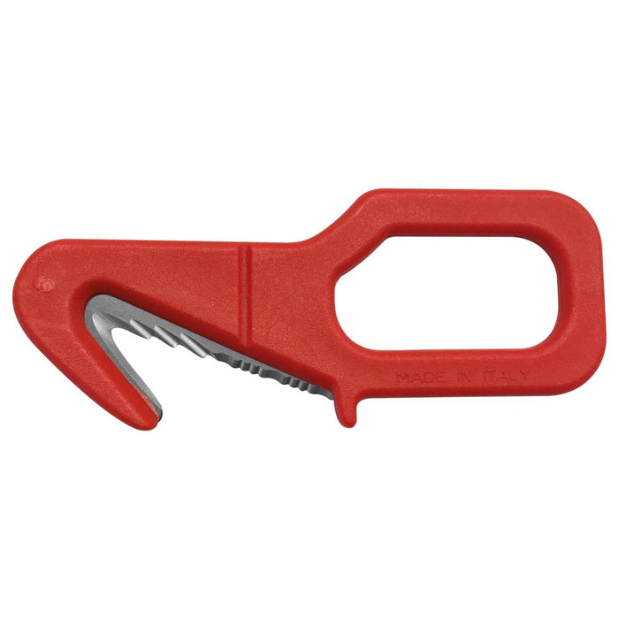 Coltello Fox Knives RESCUE EMERGENCY TOOL Coltello di Sicurezza in Acciaio Inox AISI 420 Rosso - GoMilitar