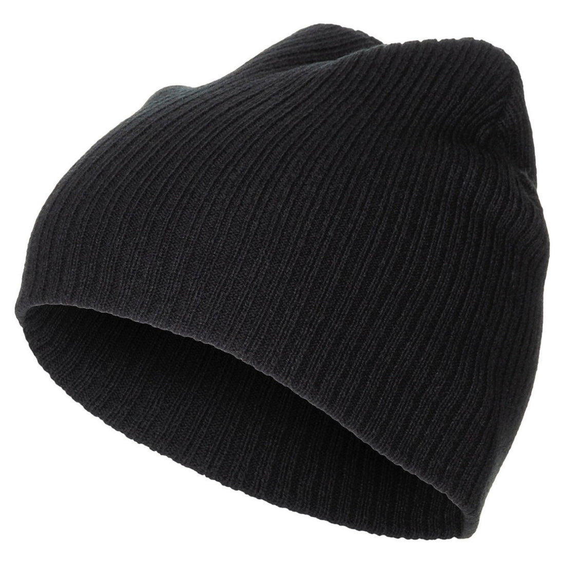 Fox Outdoor Strickmütze, extra kurz, Einheitsgröße, zweilagig, Acryl, Schwarz