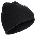 Fox Outdoor Strickmütze, extra kurz, Einheitsgröße, zweilagig, Acryl, Schwarz