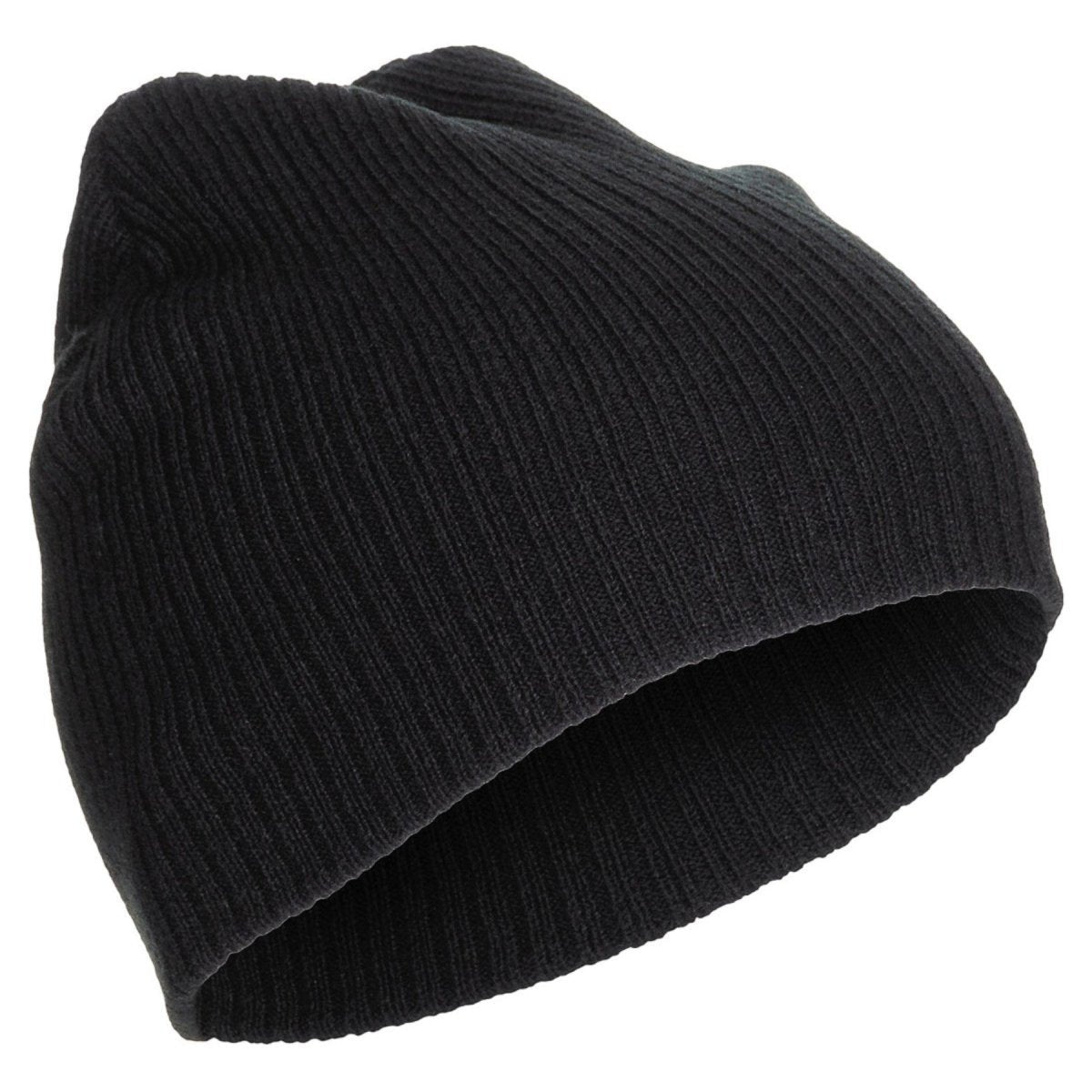 Fox Outdoor Strickmütze, extra kurz, Einheitsgröße, zweilagig, Acryl, Schwarz