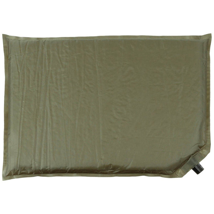 Selbstaufblasendes Thermo-Sitzpolster von Fox Outdoor, kompakt, leicht, für Camping, Oliv – GoMilitar