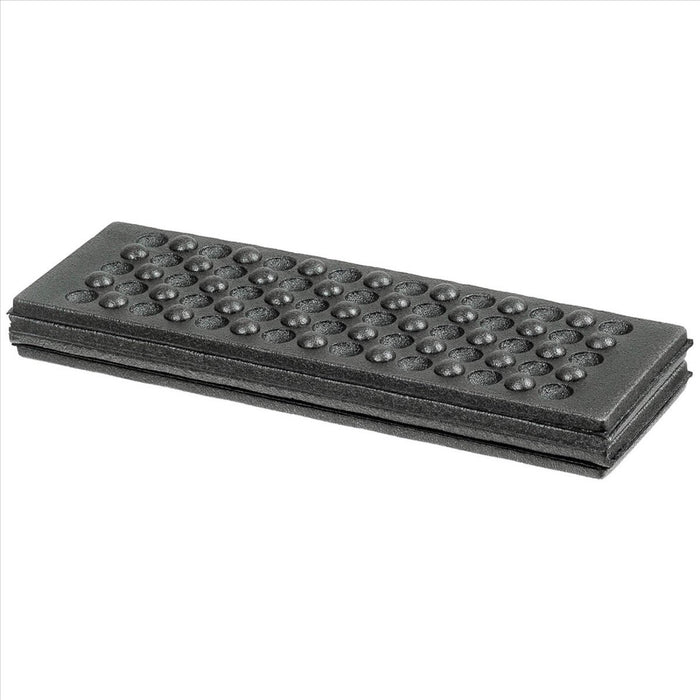 FoX Outdoor Thermo-Sitzpolster, faltbar, rutschfest, isolierend, Campingmatte, Schwarz – GoMilitar