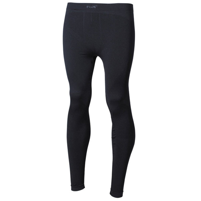 Mutande termiche Fox Outdoor Tessuto elasticizzato traspirante Quick - Dry Nero - GoMilitar