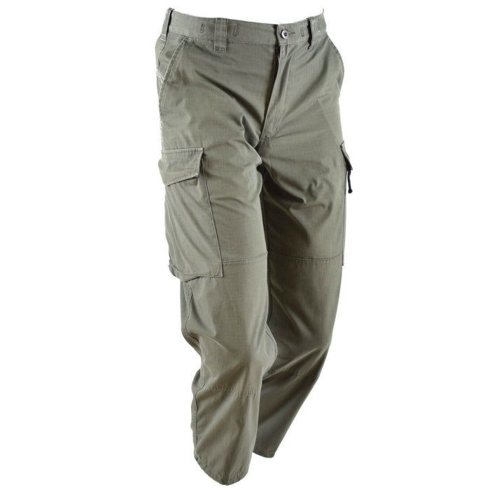 Véritable pantalon de l'armée autrichienne Rip stop OD Pantalon de combat militaire Olive BDU - GoMilitar
