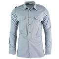 Genuine Austrian army shirt Grey Military service long sleeve BDU NEW