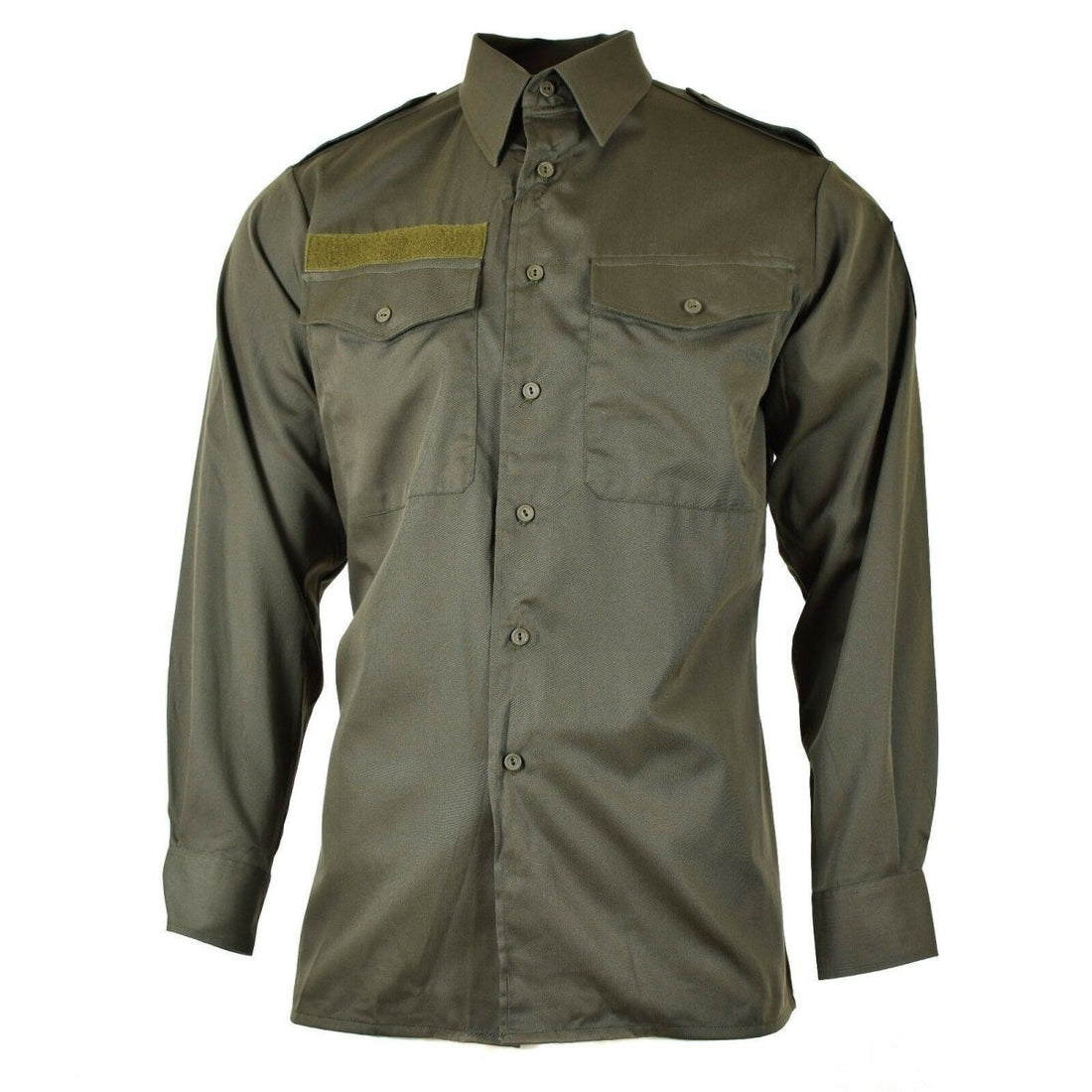 Guida camicia dell'esercito austriaco M65 O.D Combat militare a maniche lunghe BDU Nuovo