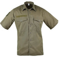 Genuine Austrian army shirt M65 O.D Military combat Short sleeve Olive BDU