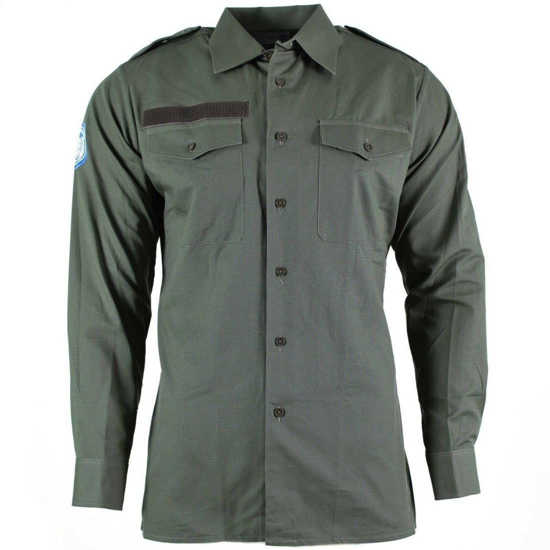 Genuine Austrian army shirt OD olive Military combat long sleeve tropic BDU NEW