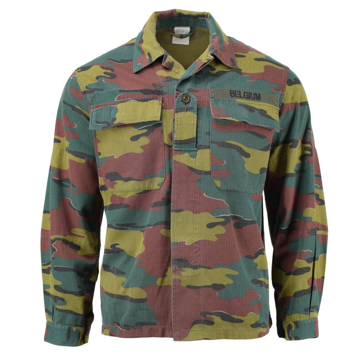 Echte Kampffeldhemdbluse der belgischen Armee Rip Stop Military Surplus – GoMilitar