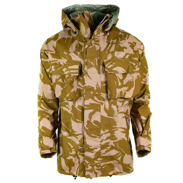 Genuine British army combat jacket desert camo MVP goretex waterproof rain NEW - GoMilitar
