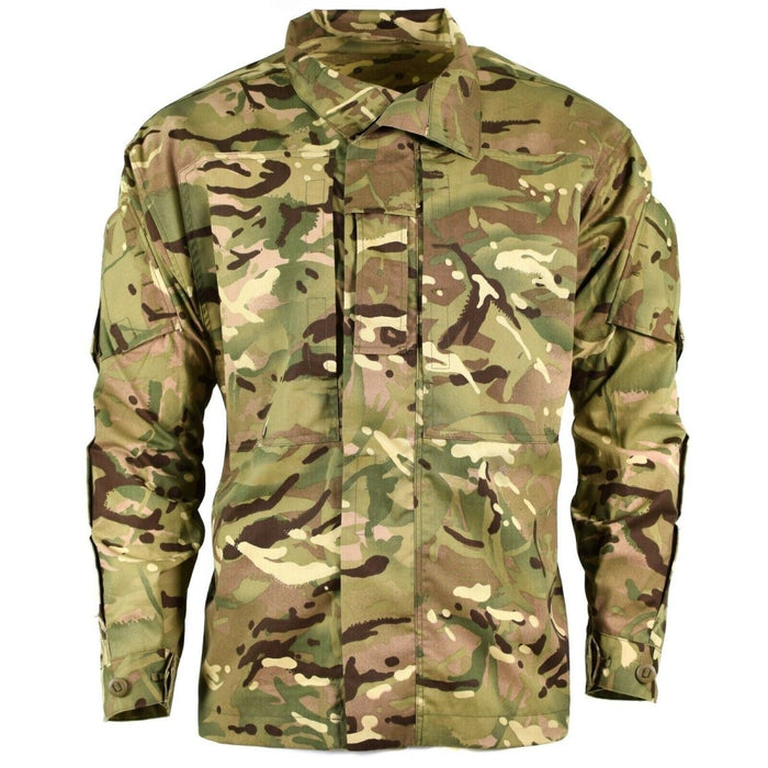 Leichte MTP-Camouflage-Feldjacke der britischen Armee mit mehreren Taschen und strapazierfähigem, wasserabweisendem Stoff