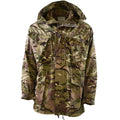 Veste de combat militaire MTP de l'armée britannique authentique, parka coupe-vent à capuche