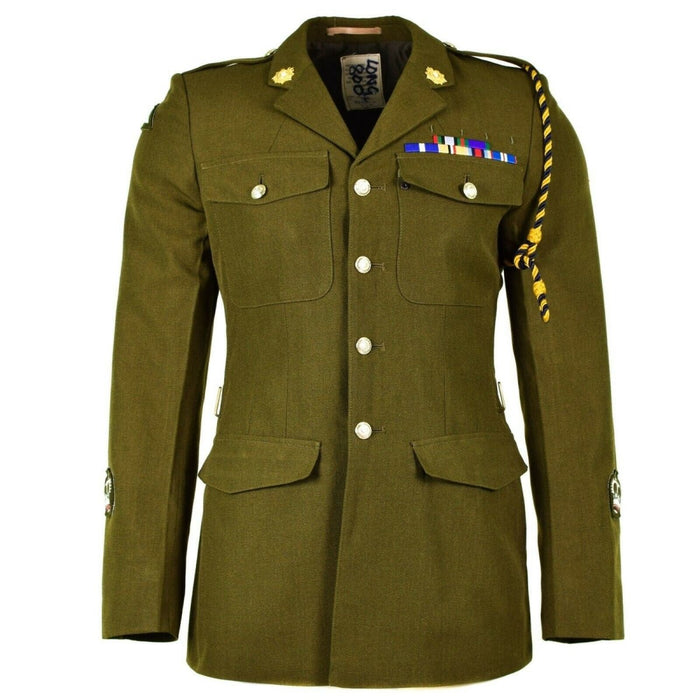 Echte britische Armeeuniform, Oliv-Khaki, formelle Jacke, OD-Militärausgabe – GoMilitar