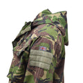 Veste de combat militaire britannique authentique à capuche coupe-vent camouflage DPM