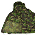 Veste de combat militaire britannique authentique à capuche coupe-vent camouflage DPM
