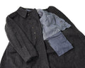 Véritable trench-coat bulgare militaire en laine pour homme, manteau d'hiver épais