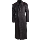 Echter bulgarischer Trenchcoat Militärarmee Wollmantel Schwerer Wintershinel