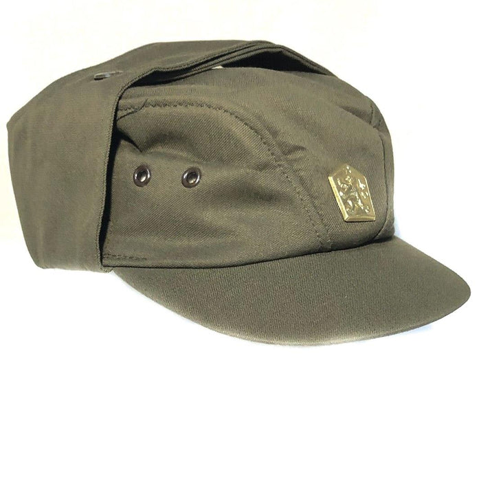 Véritable casquette militaire OD de l'armée tchèque slovaque, chapeau de campagne tchécoslovaque NOUVEAU - GoMilitar