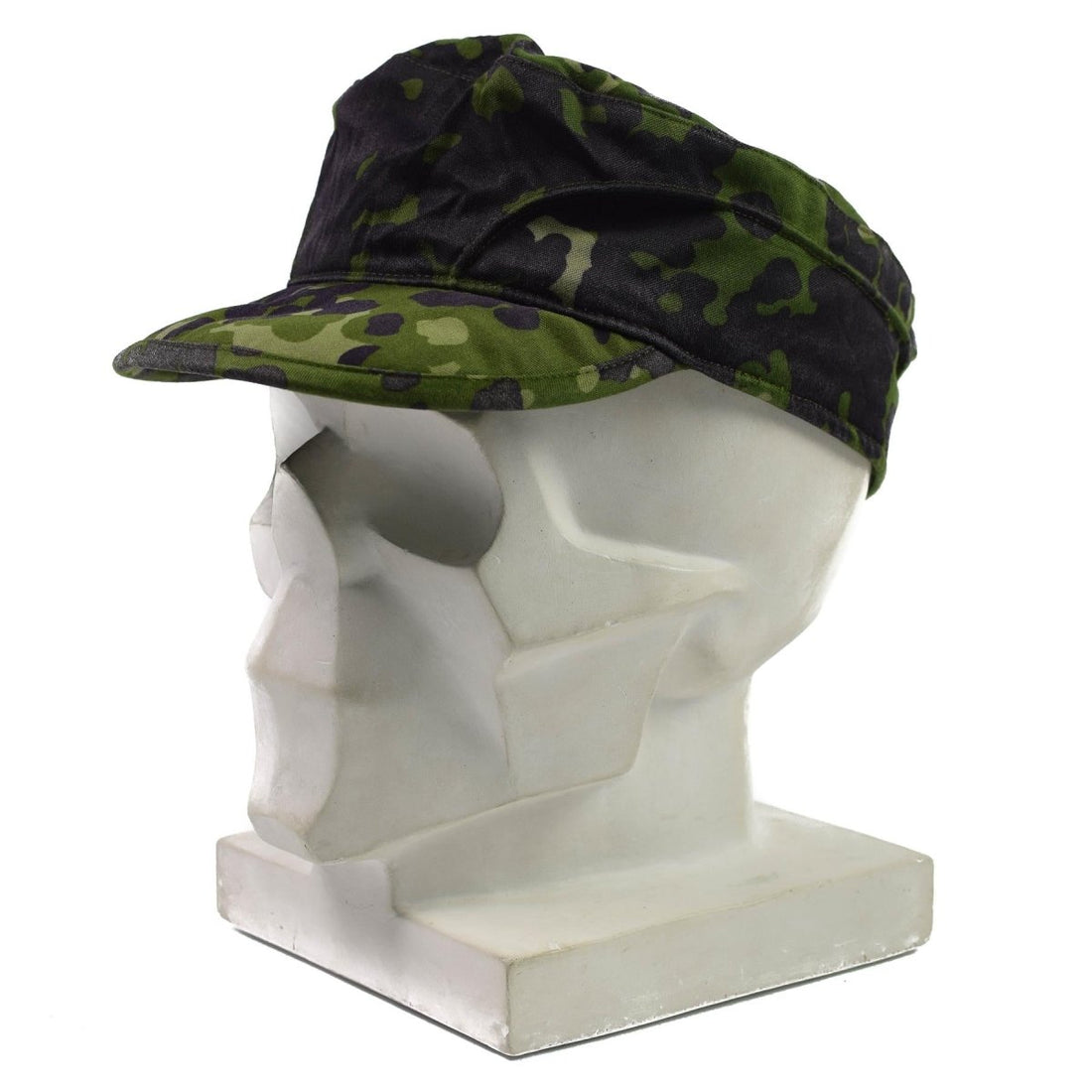 Genuine Danish Army field cap Military M84 Flecktarn Camo jungle summer hat