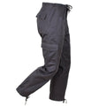 Genuini pantaloni di lavoro grigio dell'esercito m71 genuini pantaloni vintage regolabili nuovi