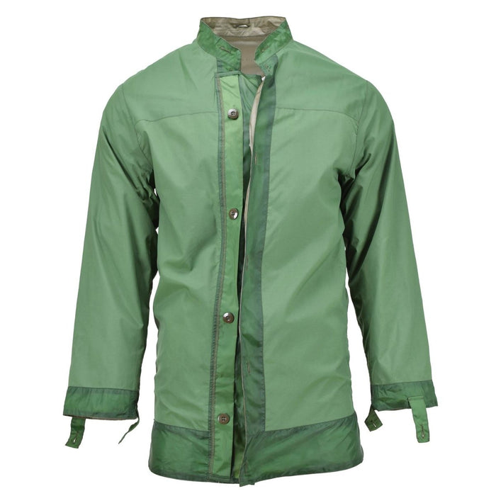Fodera parka OD verde oliva originale dell'esercito olandese realizzata in materiale PTFE impermeabile per uso militare in combattimento