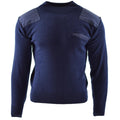 Véritable pull de l'armée néerlandaise Pull bleu Pull militaire Pull col rond Officier