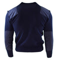 Véritable pull de l'armée néerlandaise Pull bleu Pull militaire Pull col rond Officier