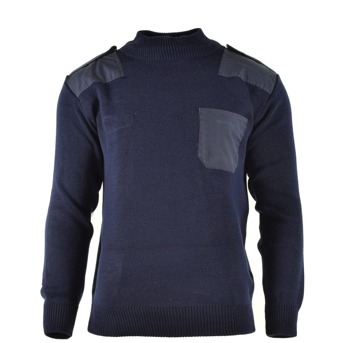 Véritable pull de l'armée néerlandaise Pull bleu Pull militaire Pull col rond Officier