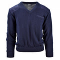 Genuino maglione dell'esercito olandese blu milita
