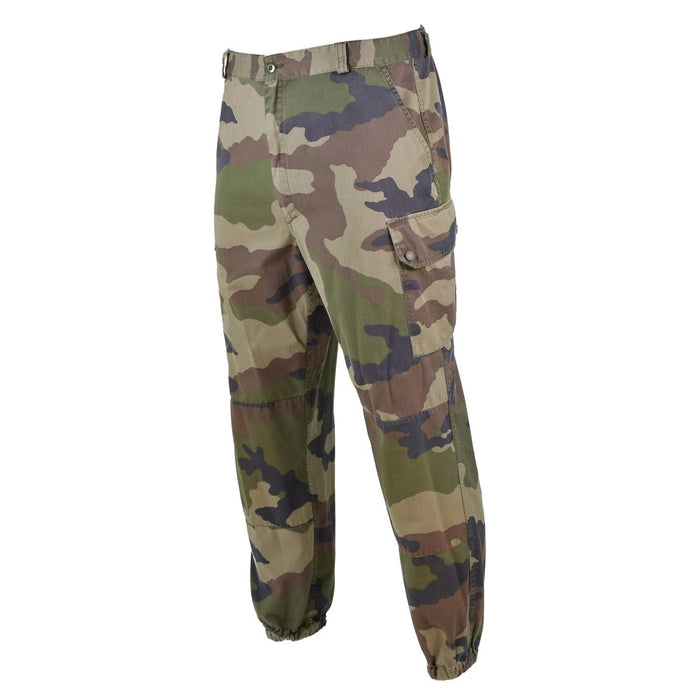 ECHTE KAMPFHOSE DER FRANZÖSISCHEN ARMEE F2 MILITÄR CCE CAMO CARGO FELDHOSEN - GoMilitar