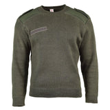 Véritable pull de l'armée française Pull Commando Olive Pull Militaire Col Rond