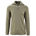 Genuine French army shirt zipper Undershirt F1 thermal Olive Mens sweater NEW