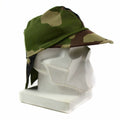 Genuine French France army combat cap Swallowtail hat CCE camo with neck flap