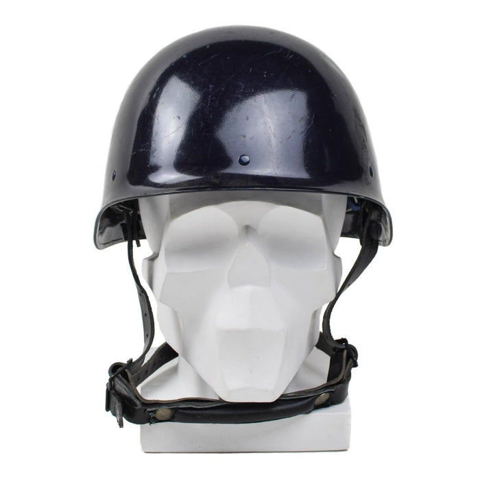 Véritable casque tactique militaire français MP Blue F1, équipement de combat vintage NEUF - GoMilitar
