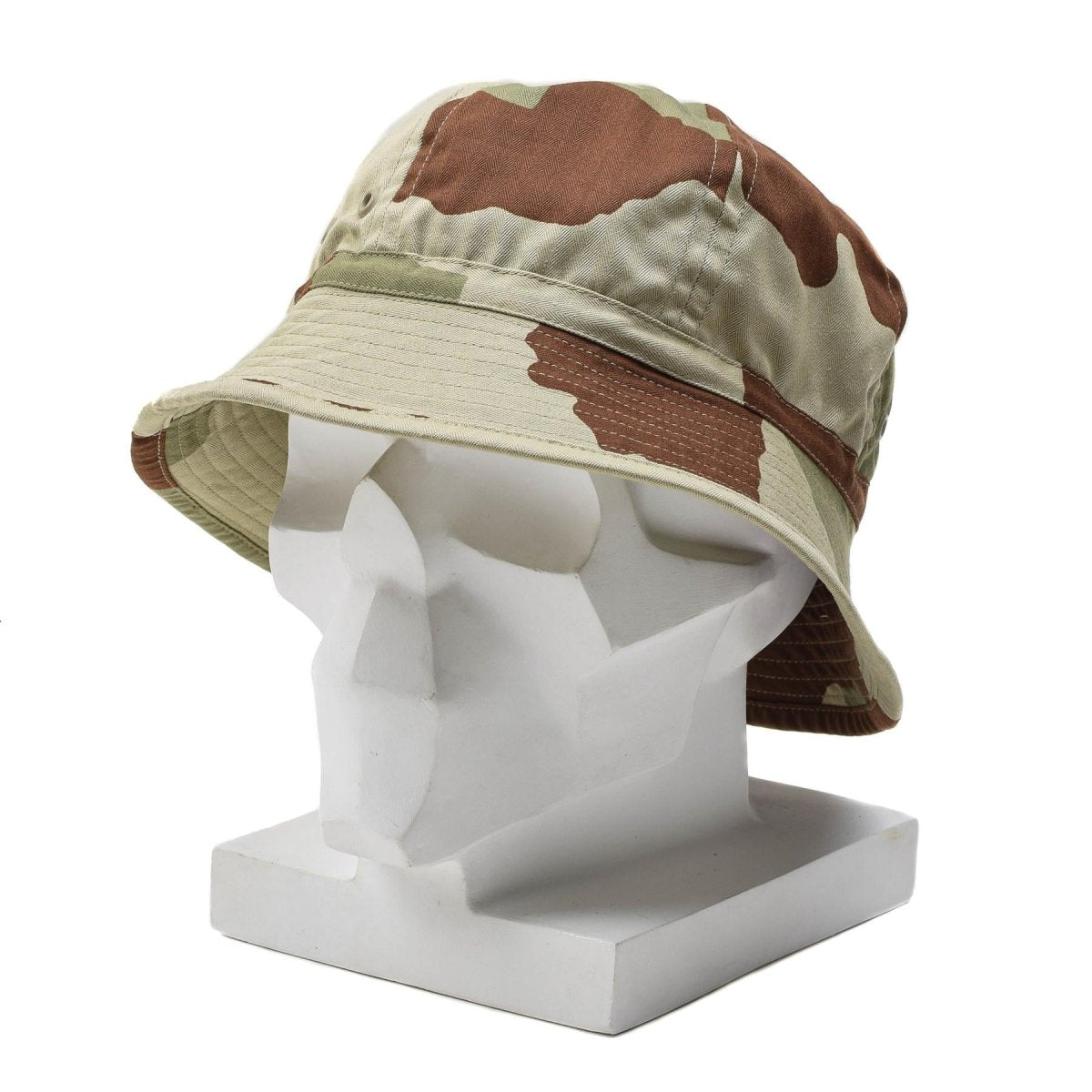 Genuino cappello da boscaglia morbido militare francese daguet camuflage panama nuovo leggero