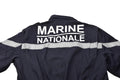 Genuine French navy coverall thermostable marine jumpsuit solid dark blue NEW